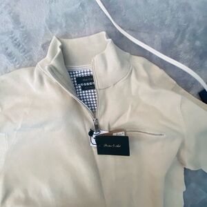 Beams Plus Cream Bomber Jacket